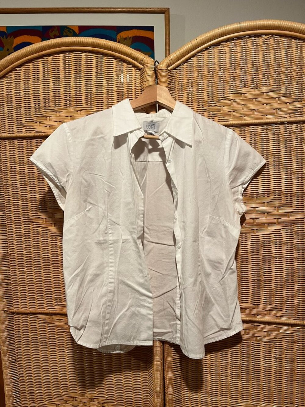 Anne Taylor White Blouse